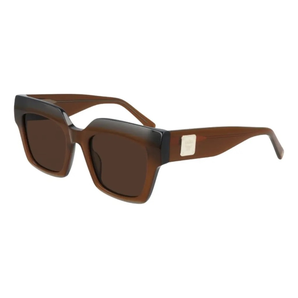 MCM 51mm Logo Plaque Square Sunglasses will ship with Coach Case & Coach cloth